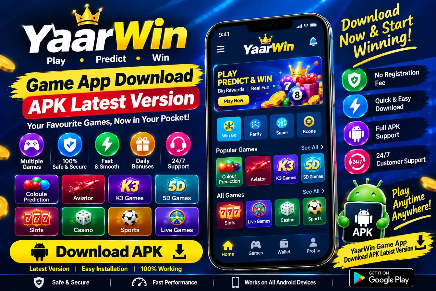 Yaarwin Game App Download APK