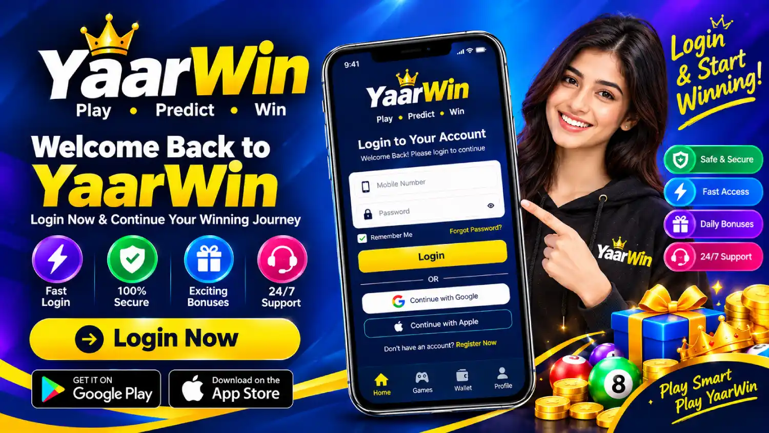 Yaarwin Login